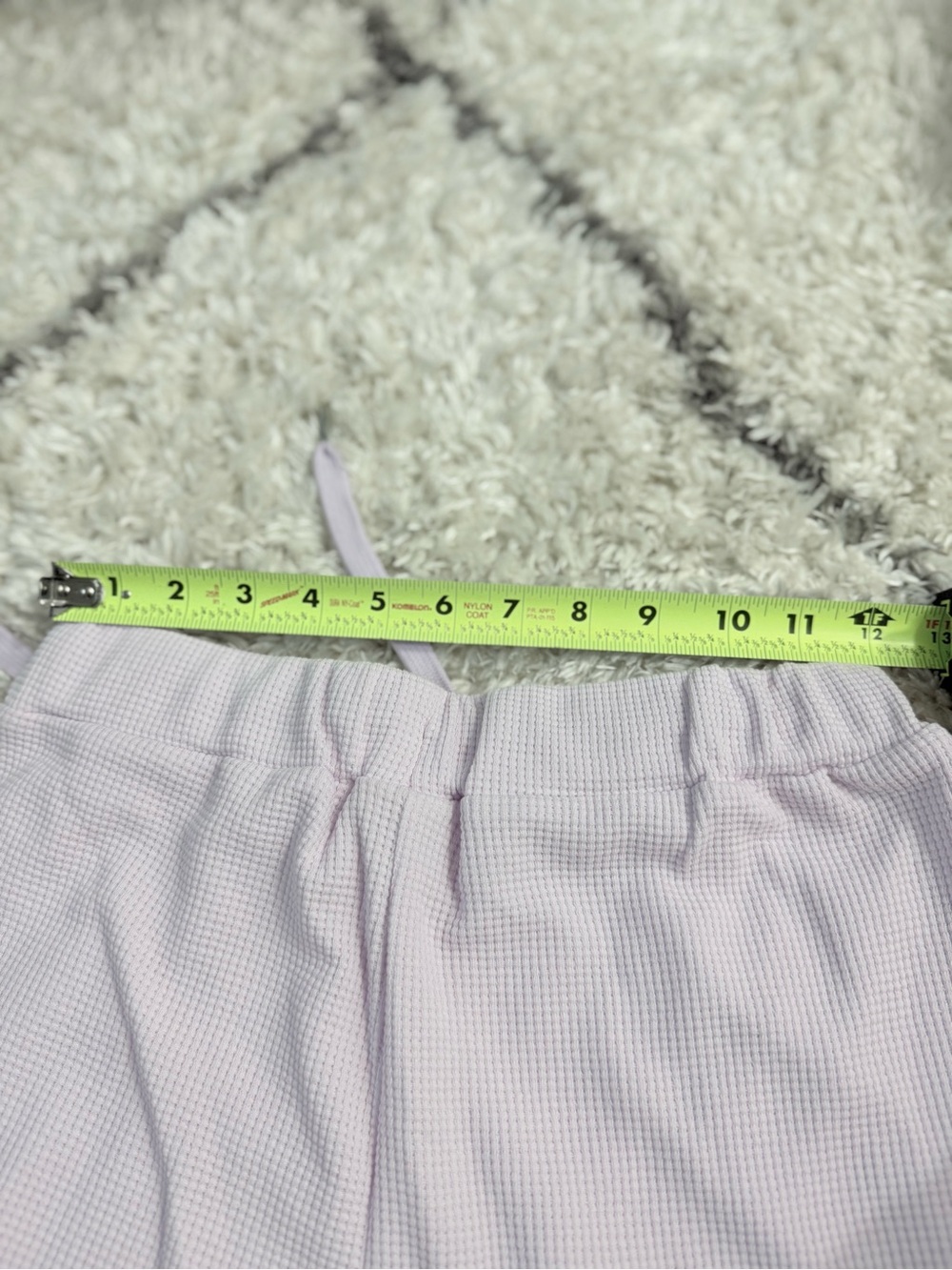 Comfrt Lilac Cozy Wide-Leg Waffle Sweatpants size S - Picture 4 of 6